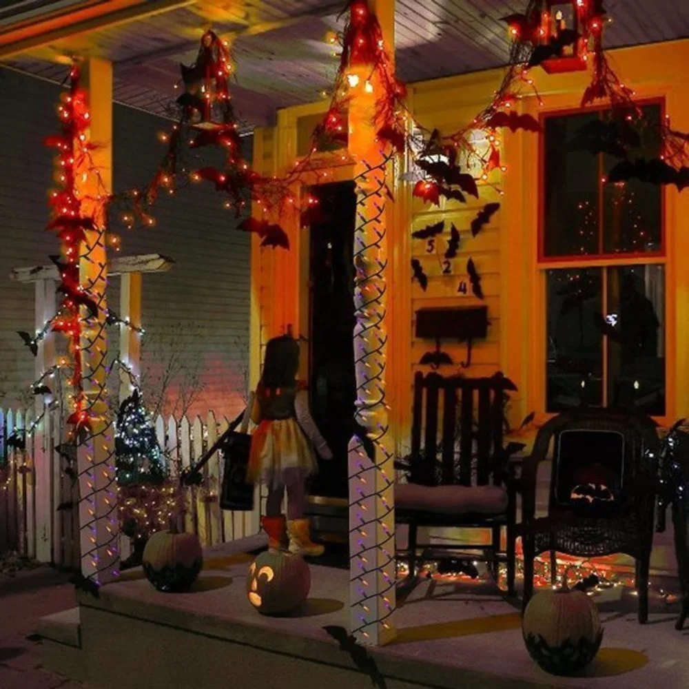 200 LED 66 FT‎ 8 Modes Waterproof Fairy Decorations Halloween Mini String Lights